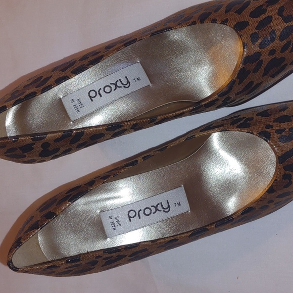 80's Proxy Cheetah Print Pumps - Picture 8 of 8